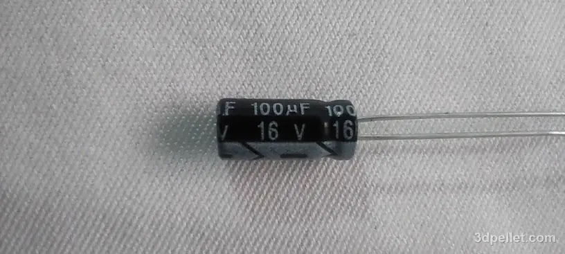 100 μF capacitor