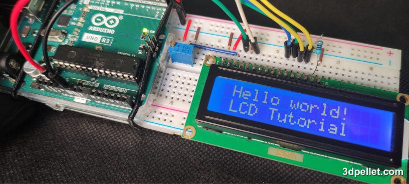 Connecting the LCD 1602 Module with Arduino.